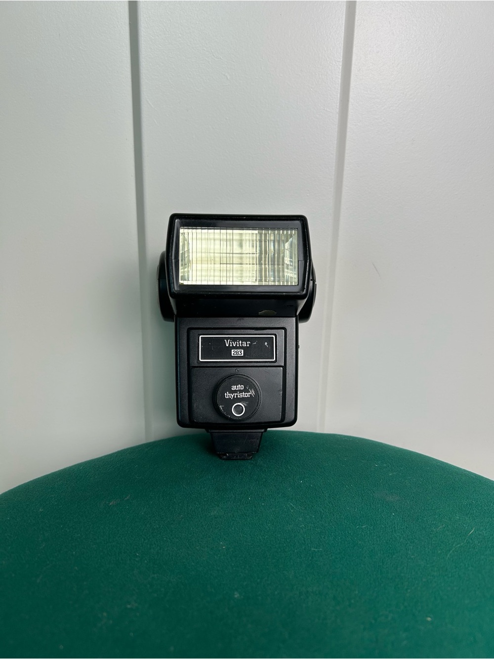 Vintage Vivitar 283 Auto Thyristor Camera Flash Gun Tested Working Retro HotShoe